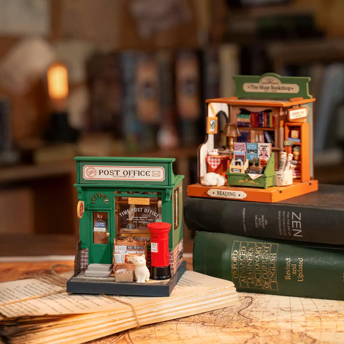 Century Post Office DIY Miniature House Kit