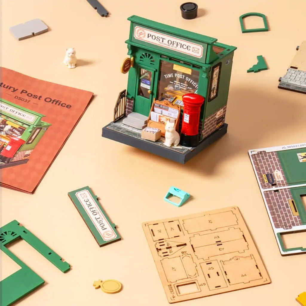 Century Post Office DIY Miniature House Kit