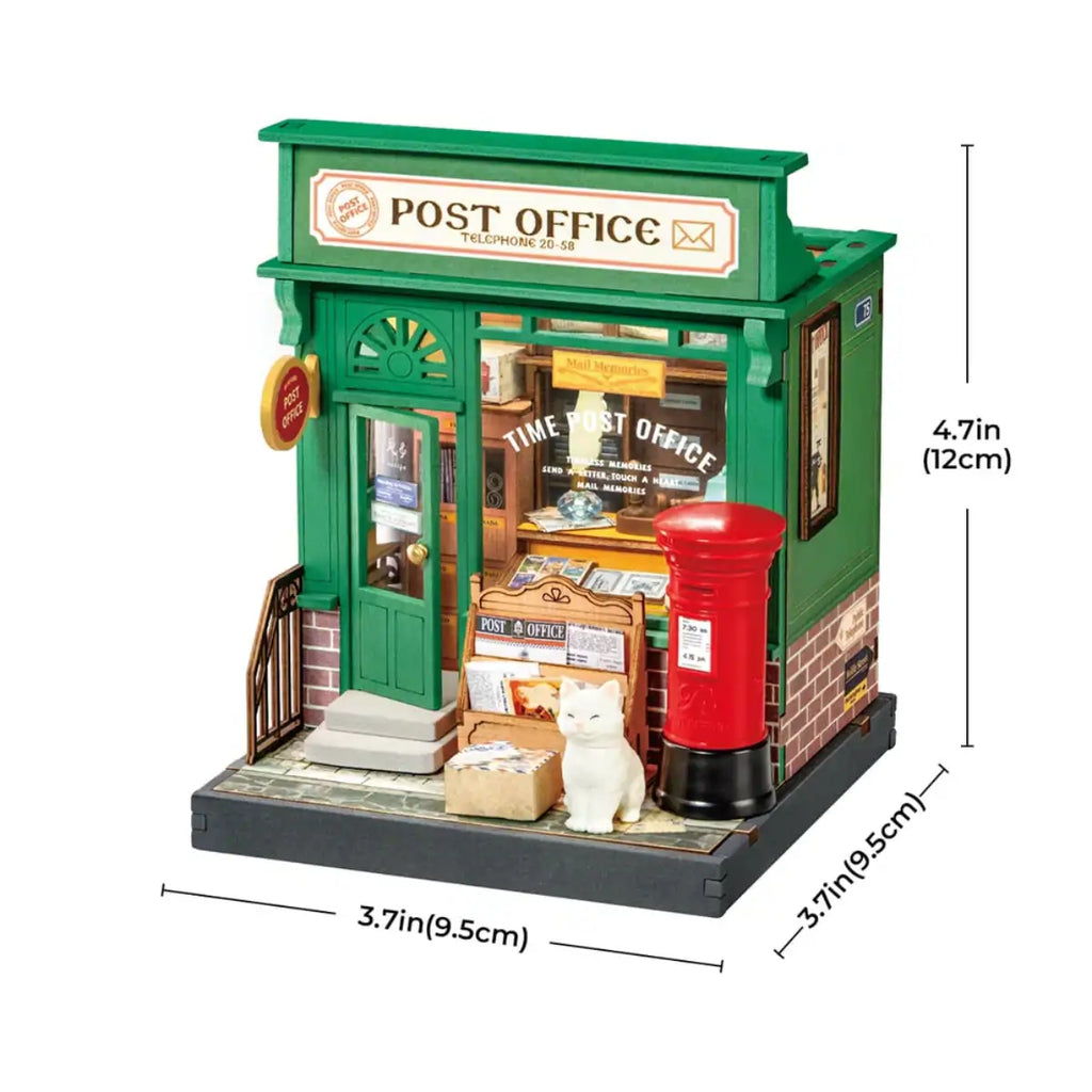 Century Post Office DIY Miniature House Kit