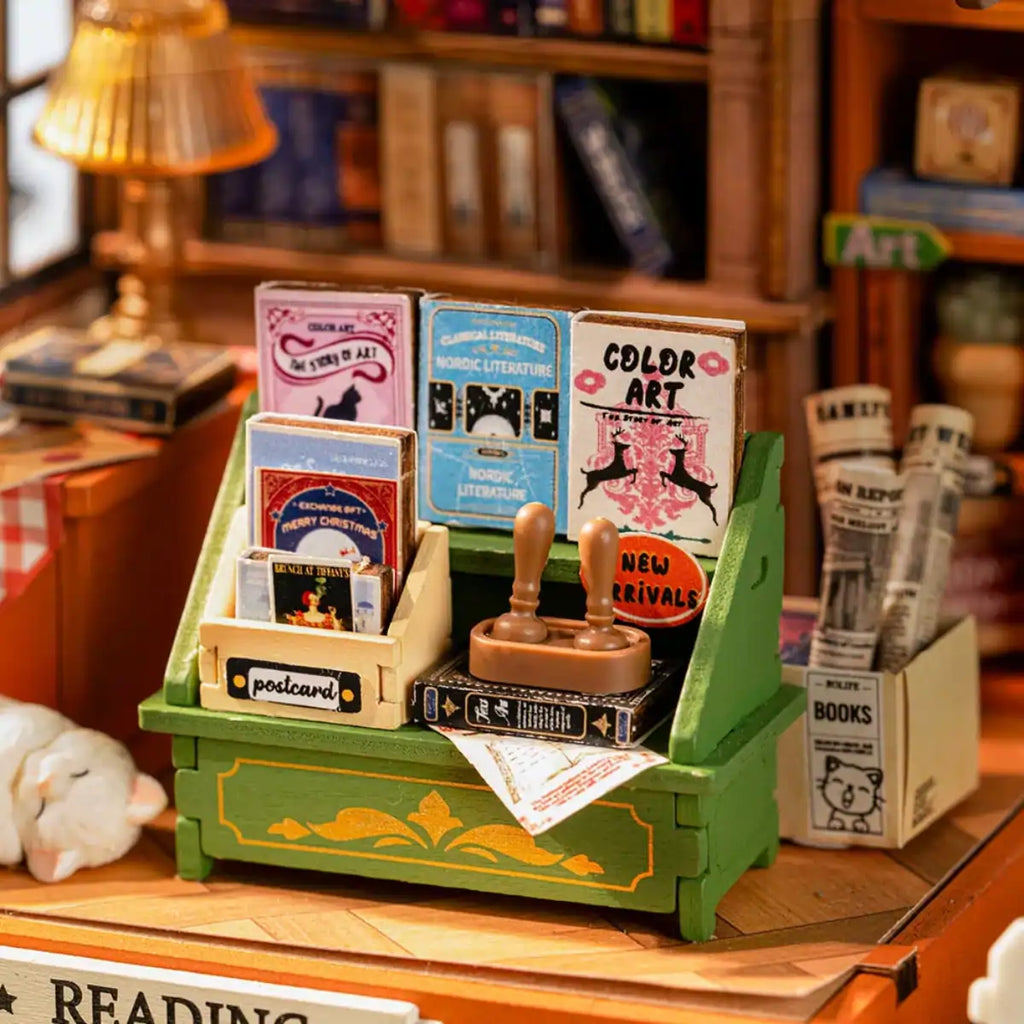 The Muse Bookshop DIY Miniature House Kit