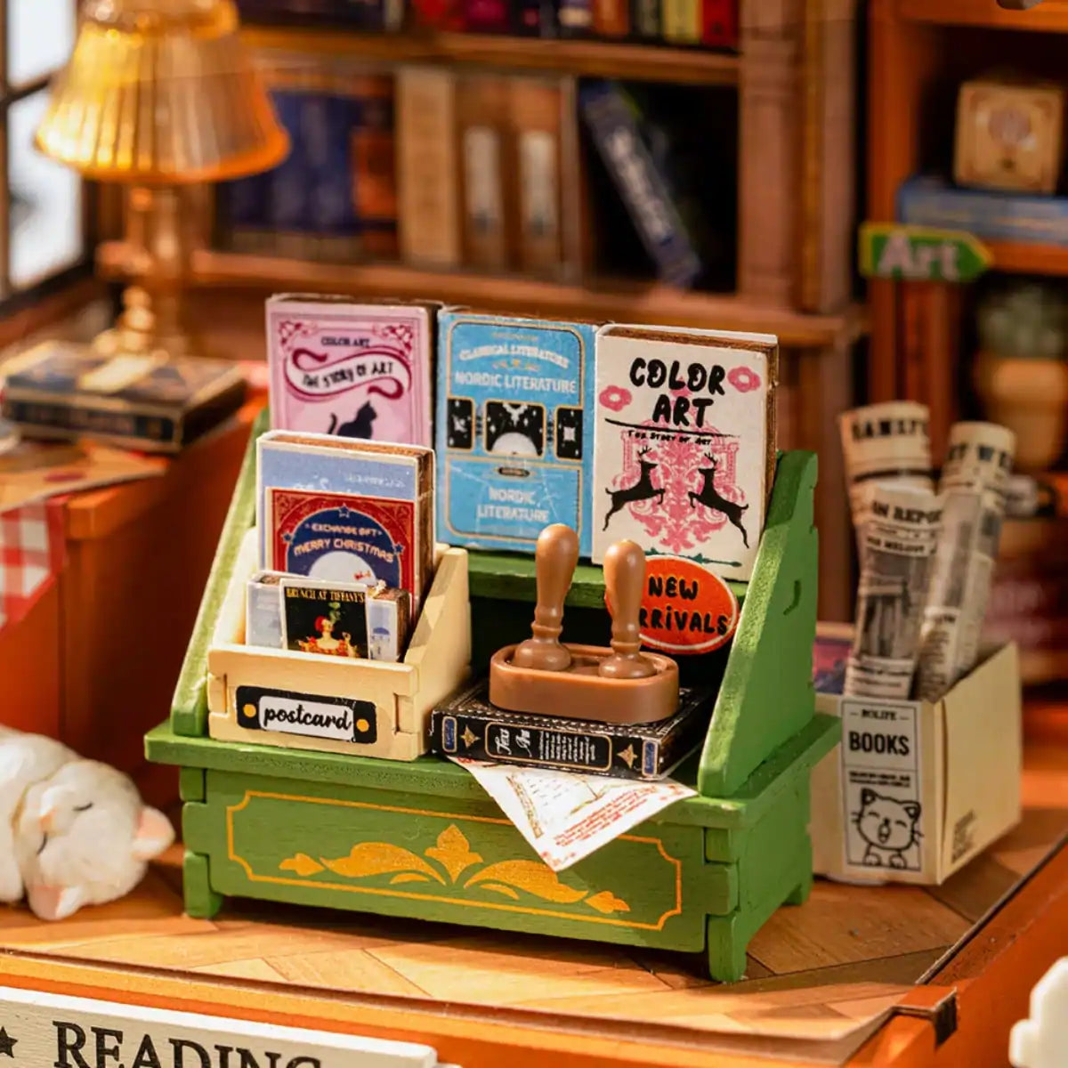 The Muse Bookshop DIY Miniature House Kit