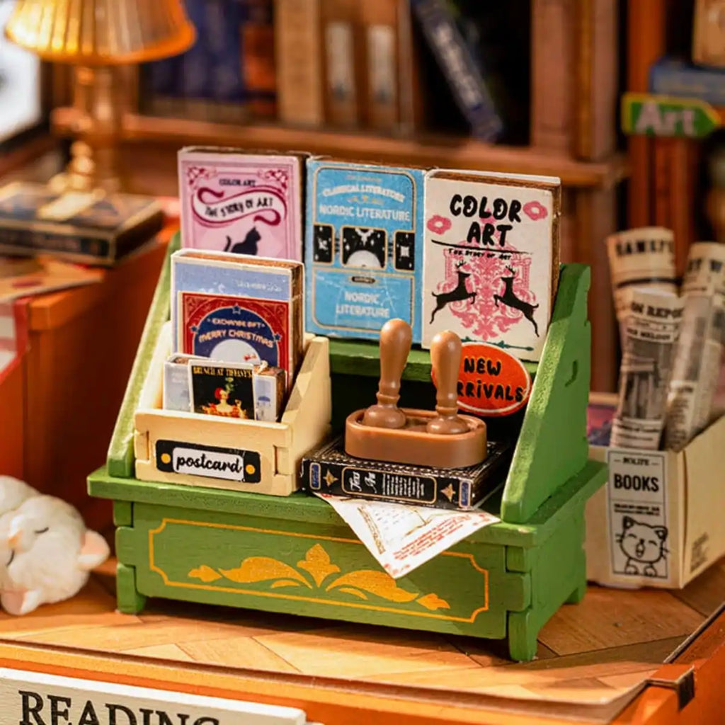 The Muse Bookshop DIY Miniature House Kit