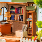 The Muse Bookshop DIY Miniature House Kit