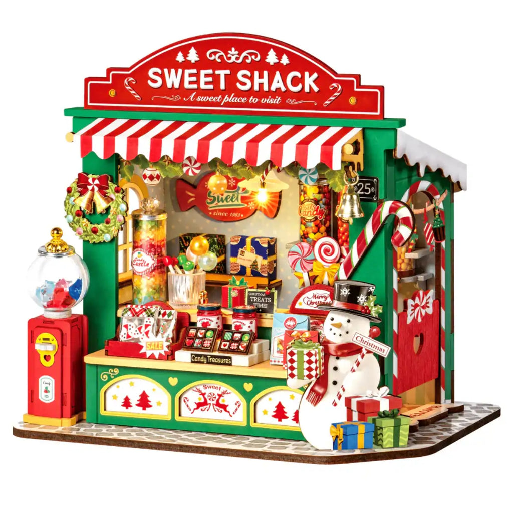 Christmas Candy Stand DIY Miniature House Kit