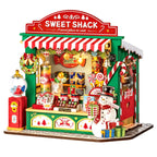 Christmas Candy Stand DIY Miniature House Kit