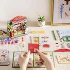 Christmas Candy Stand DIY Miniature House Kit
