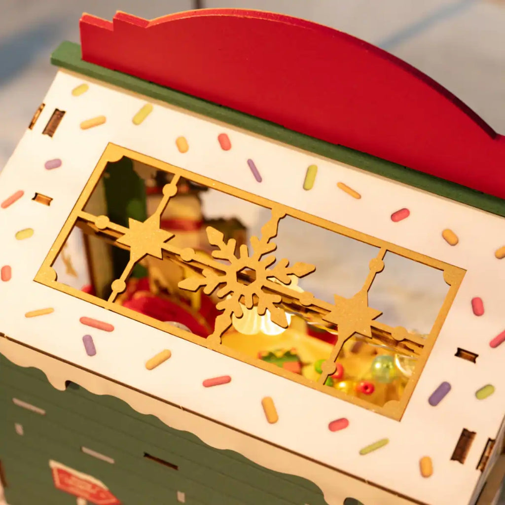 Christmas Candy Stand DIY Miniature House Kit