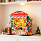 Christmas Candy Stand DIY Miniature House Kit