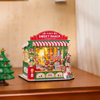 Christmas Candy Stand DIY Miniature House Kit