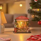 Christmas Candy Stand DIY Miniature House Kit