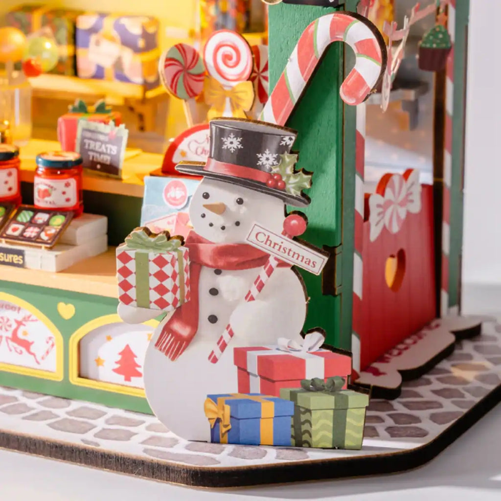 Christmas Candy Stand DIY Miniature House Kit