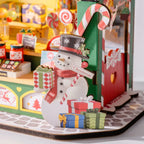 Christmas Candy Stand DIY Miniature House Kit