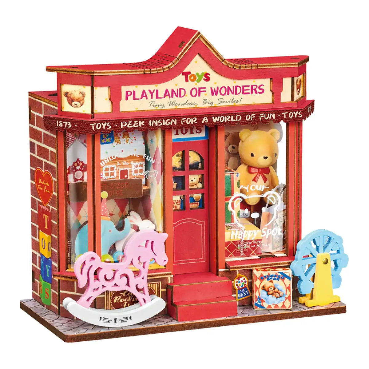 Whimsy Toy Shop DIY Miniature House Kit