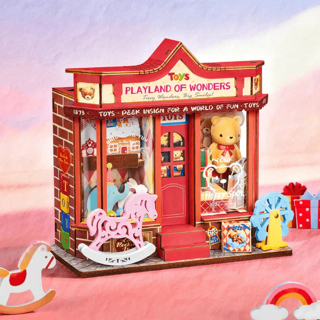 Whimsy Toy Shop DIY Miniature House Kit