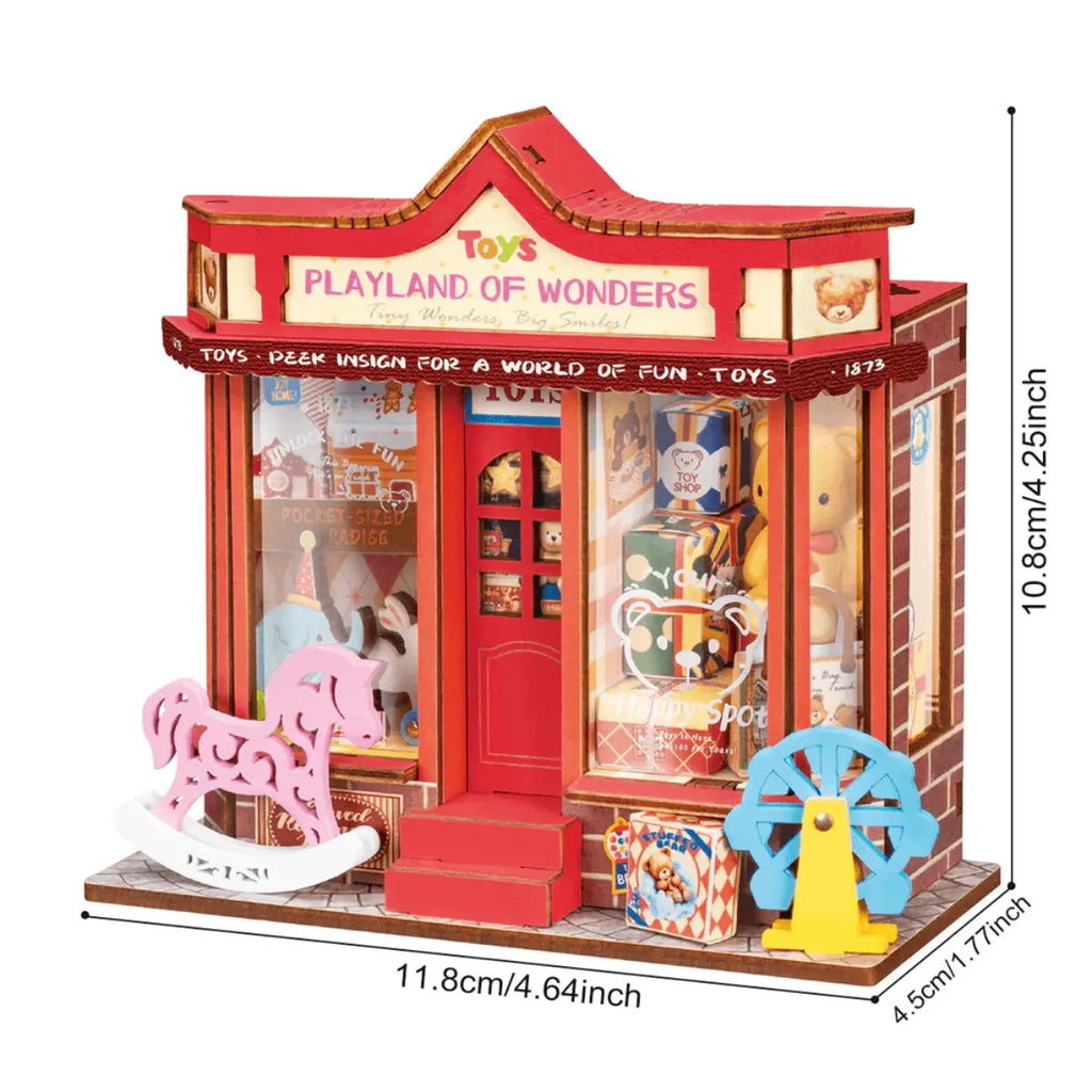 Whimsy Toy Shop DIY Miniature House Kit