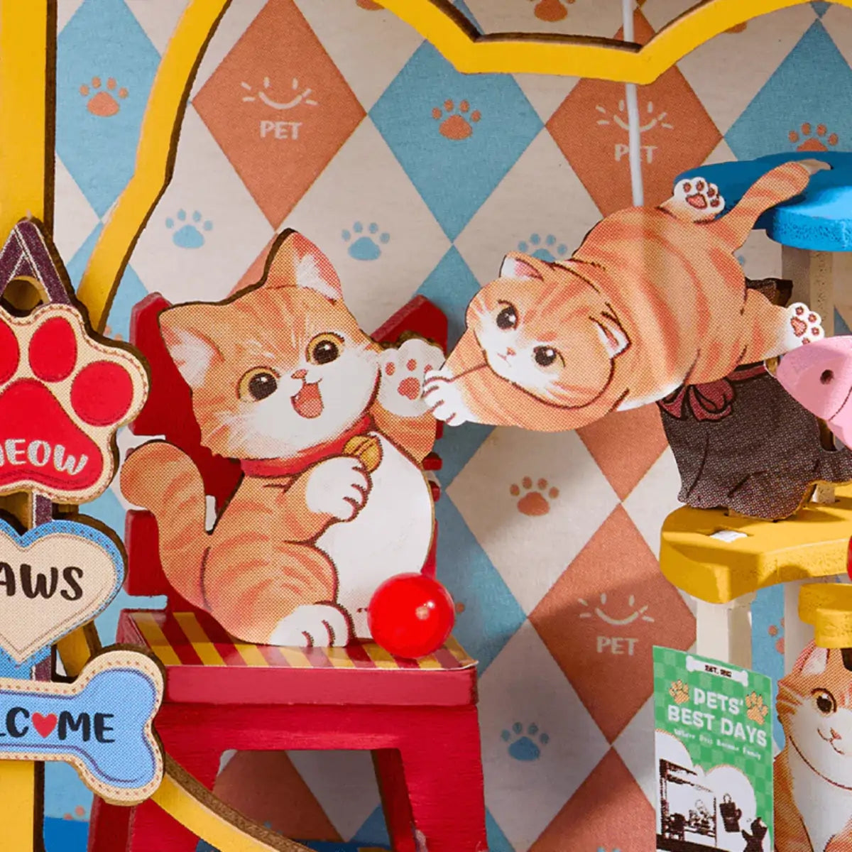 Pawfect Pet Shop DIY Miniature House Kit