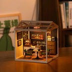 Daily Inspiration Cafe DIY Miniature House Kit