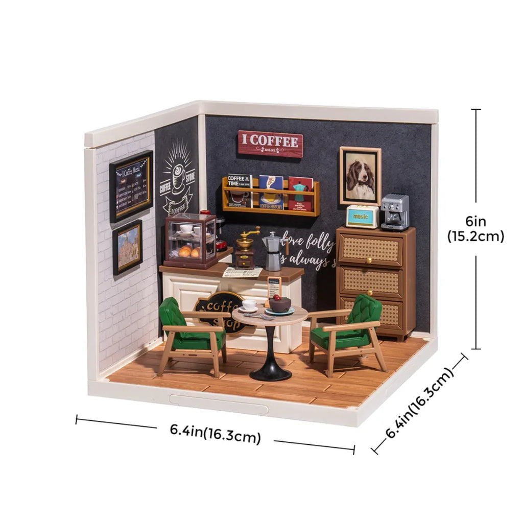 Daily Inspiration Cafe DIY Miniature House Kit