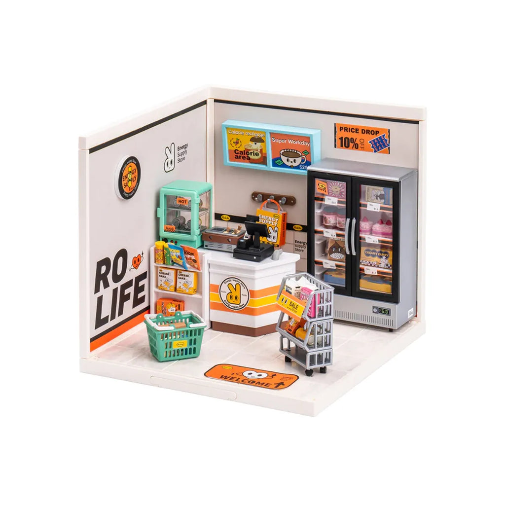 Energy Supply Store DIY Miniature House Kit