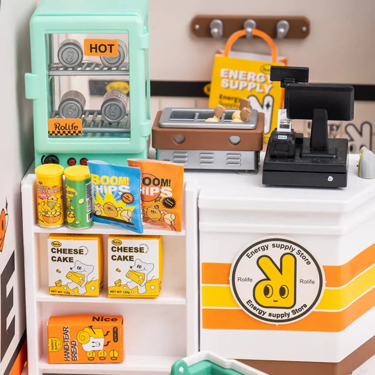 Energy Supply Store DIY Miniature House Kit
