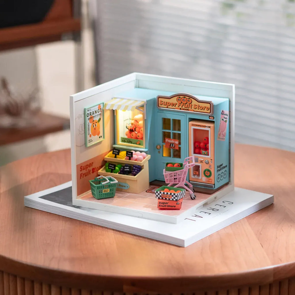 Daily VC Fruit Store DIY Miniature House Kit