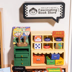 Fascinating Book Store DIY Miniature House Kit