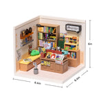 Fascinating Book Store DIY Miniature House Kit