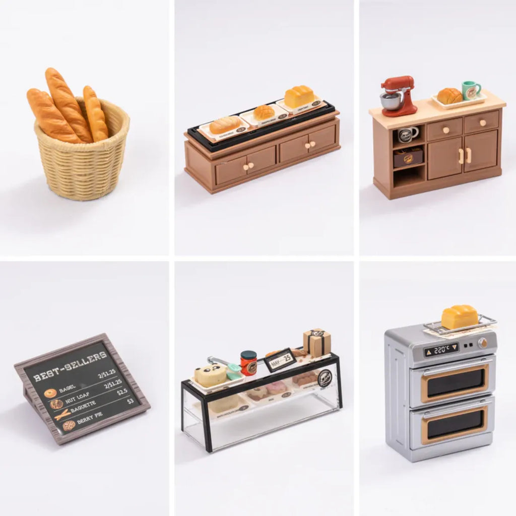 Golden Wheat Bakery DIY Miniature House Kit