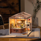 Double Joy Bubble Tea DIY Miniature House Kit