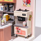 Double Joy Bubble Tea DIY Miniature House Kit