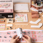 Double Joy Bubble Tea DIY Miniature House Kit