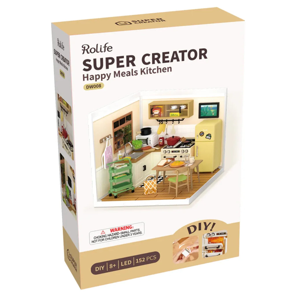 Happy Meals Kitchen DIY Miniature House Kit