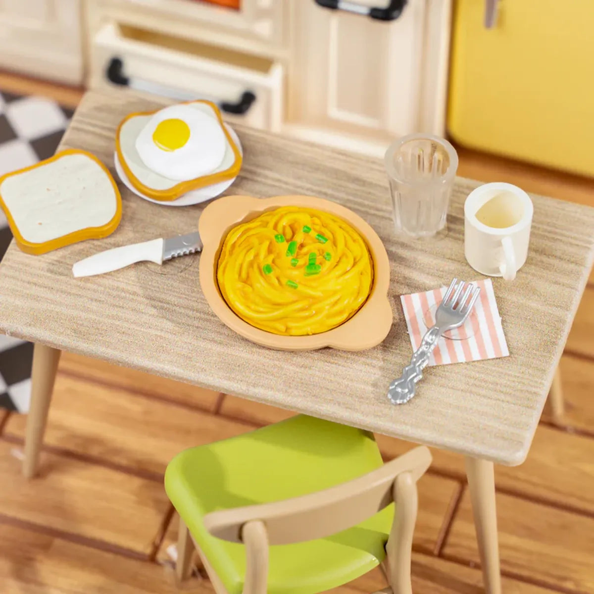 Happy Meals Kitchen DIY Miniature House Kit