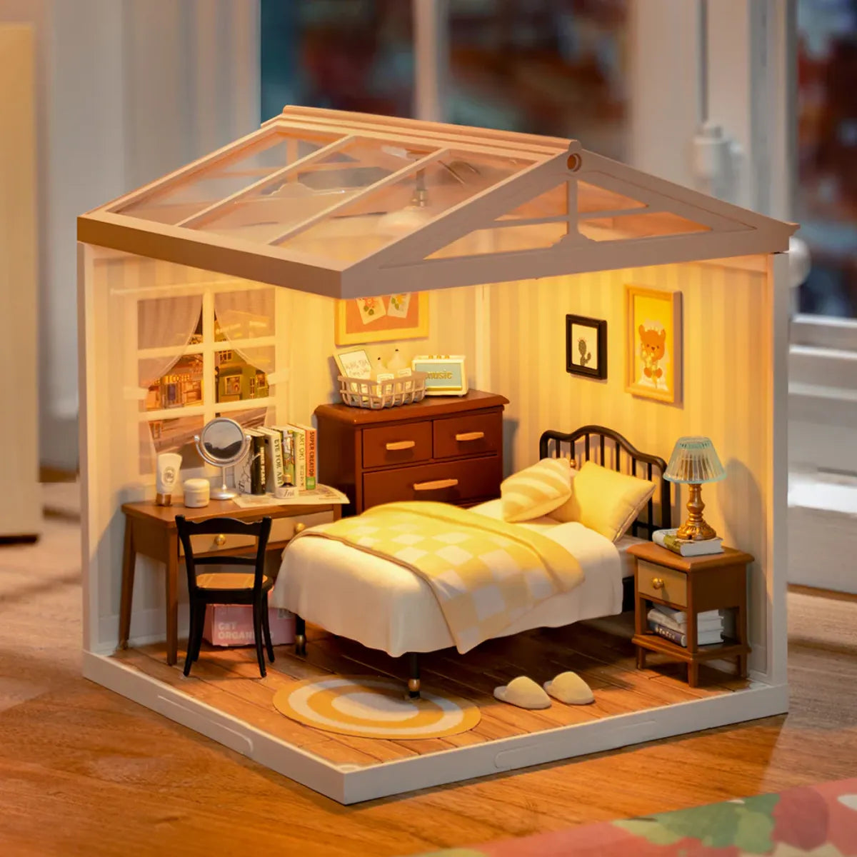 Sweet Dream Bedroom DIY Miniature House Kit
