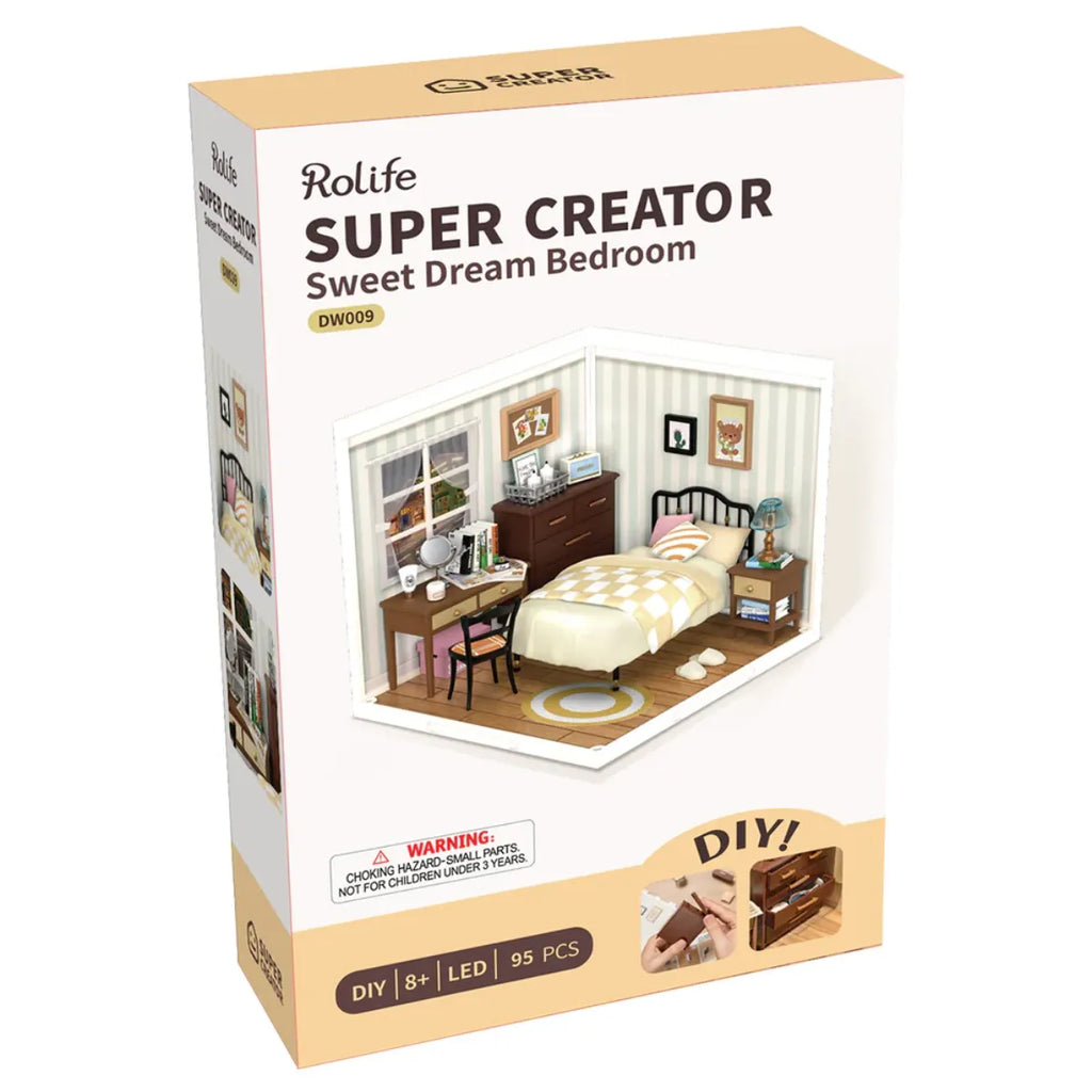 Sweet Dream Bedroom DIY Miniature House Kit