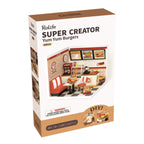 Yum Yum Burgers DIY Miniature House Kit