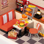Yum Yum Burgers DIY Miniature House Kit