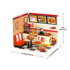 Yum Yum Burgers DIY Miniature House Kit