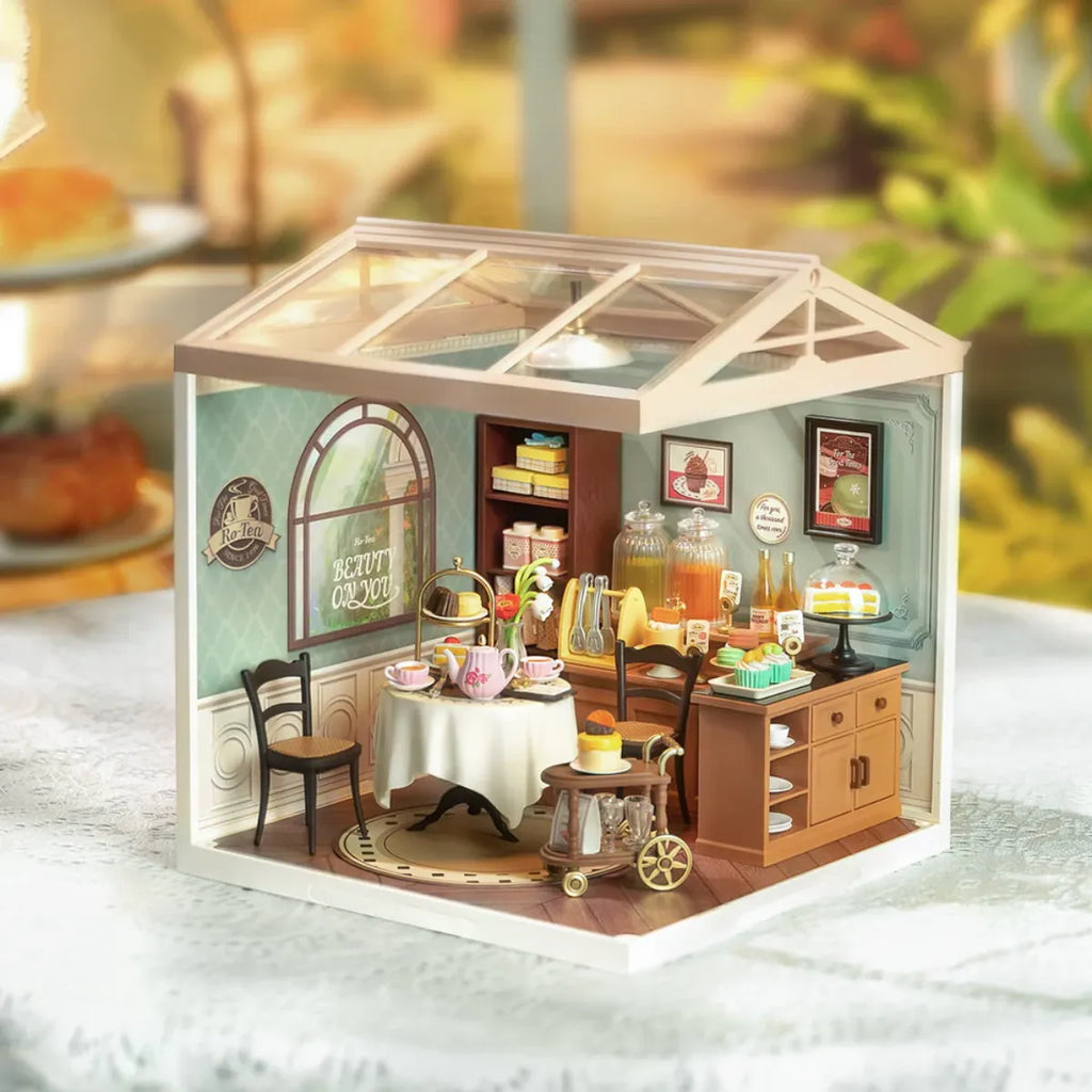 Sweet Sips Tea DIY Miniature House Kit