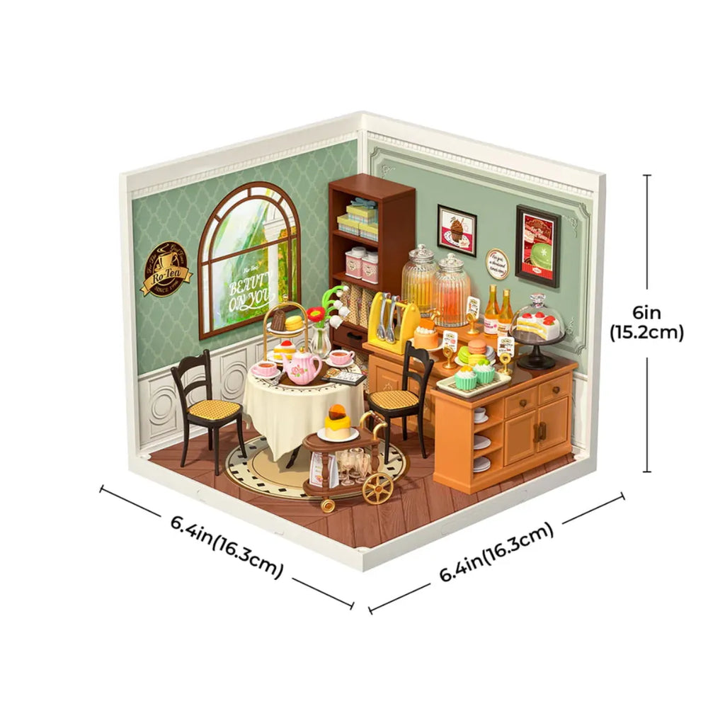 Sweet Sips Tea DIY Miniature House Kit