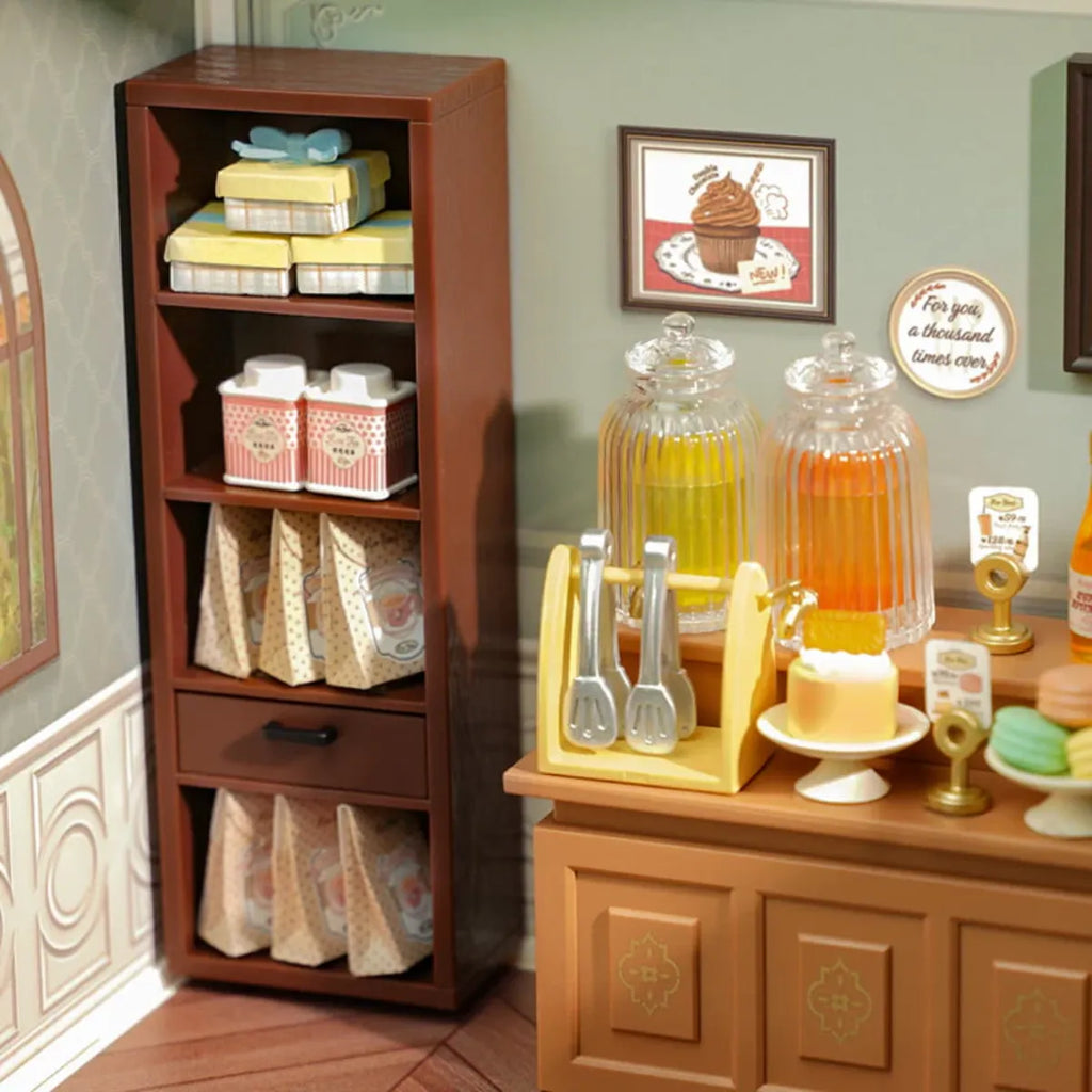 Sweet Sips Tea DIY Miniature House Kit