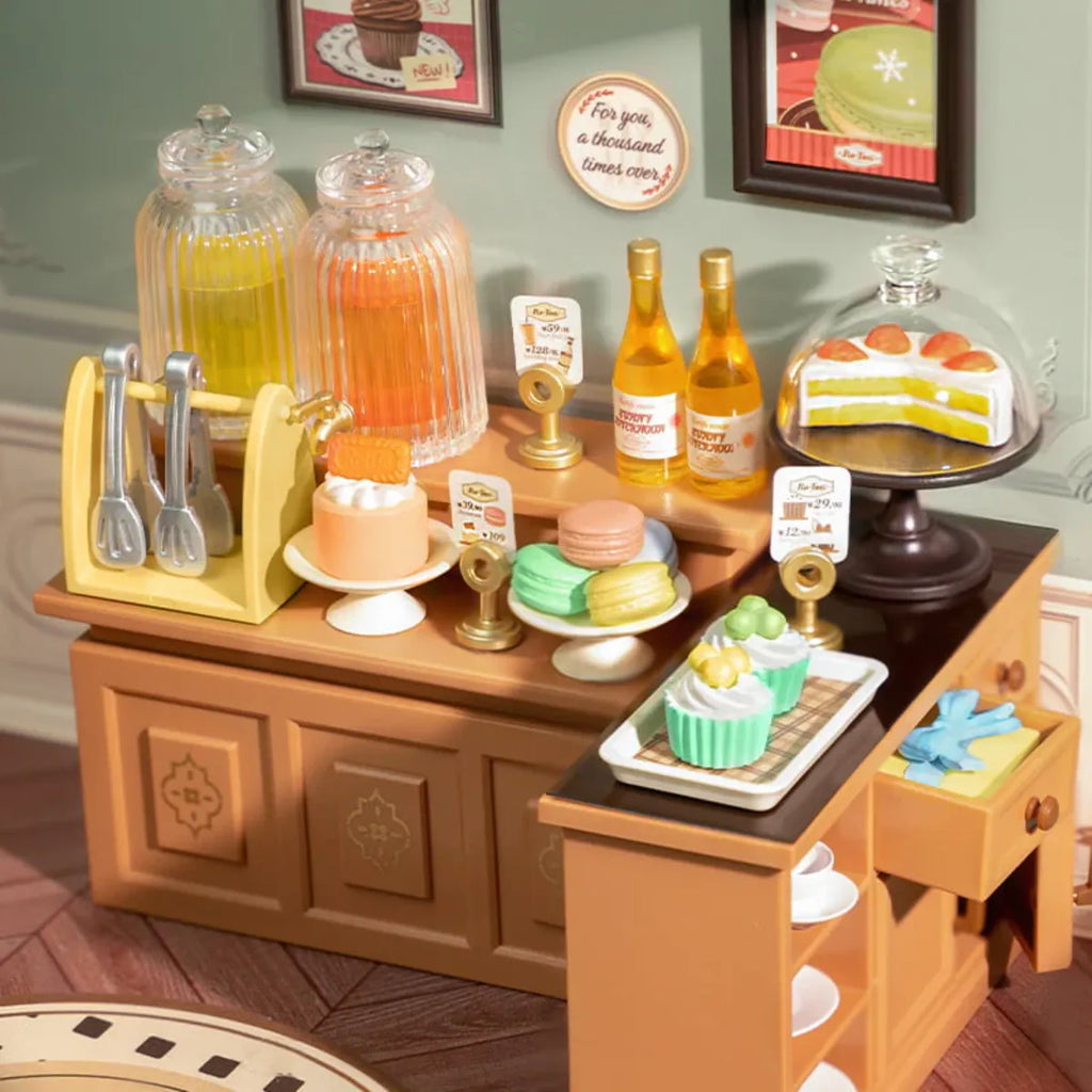 Sweet Sips Tea DIY Miniature House Kit