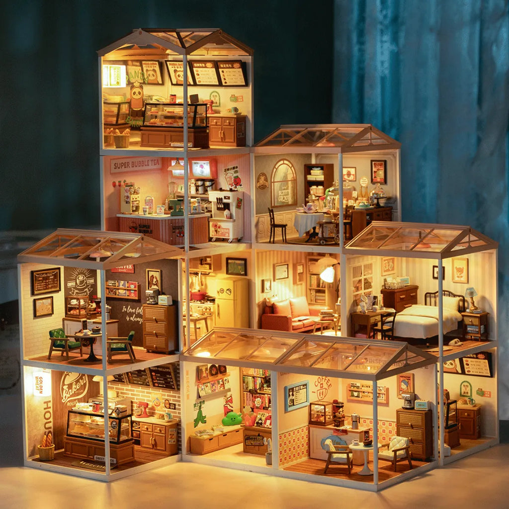 Sweet Sips Tea DIY Miniature House Kit