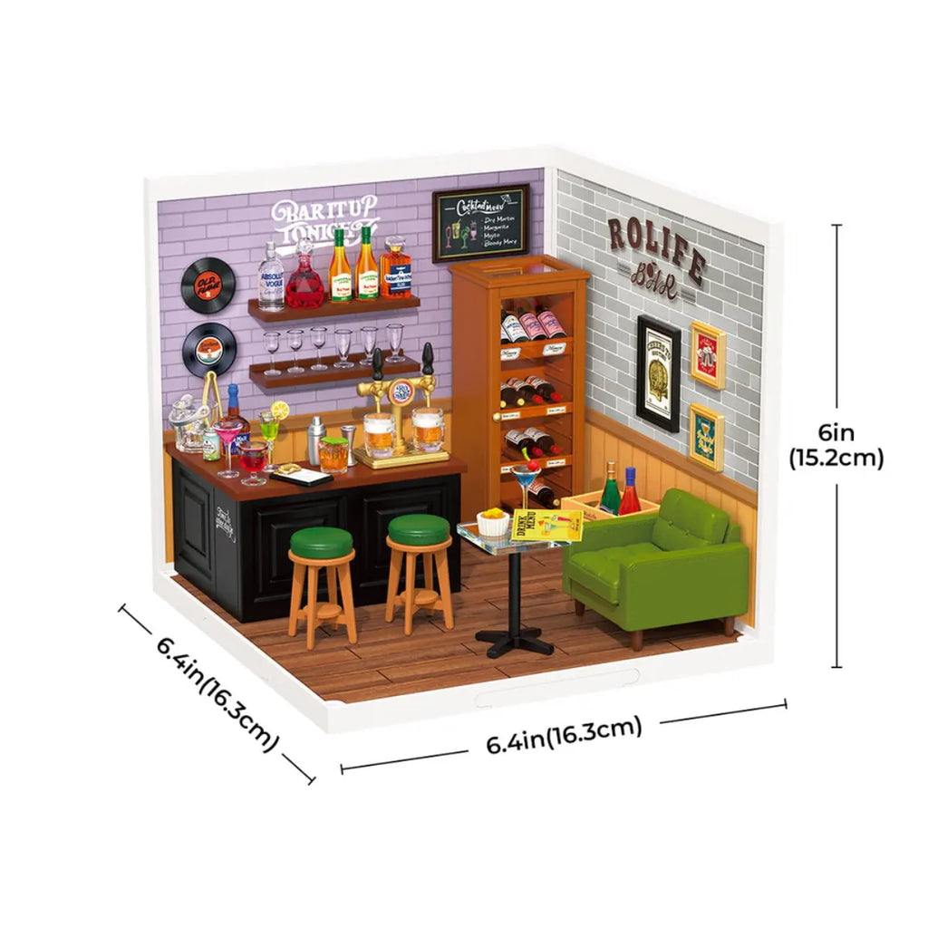 Leisurely Cheers Bar DIY Miniature House Kit