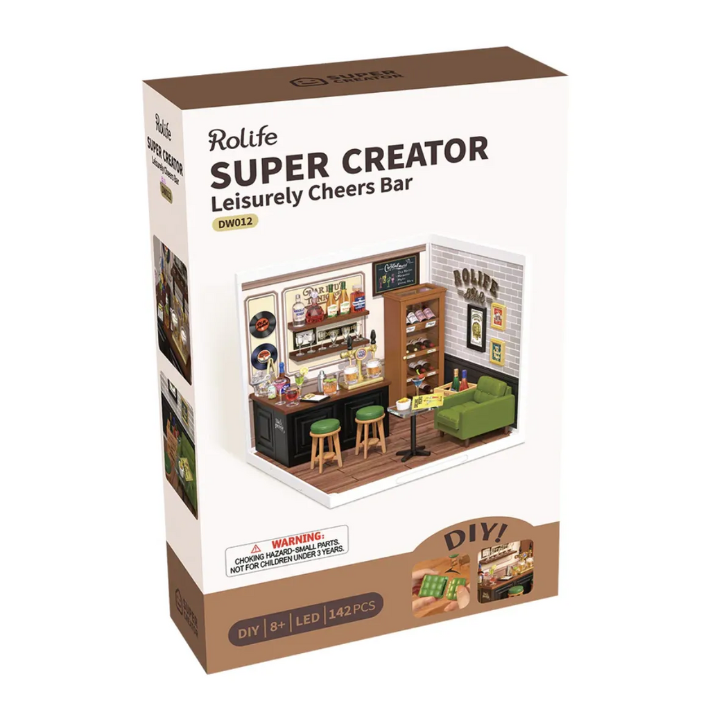 Leisurely Cheers Bar DIY Miniature House Kit