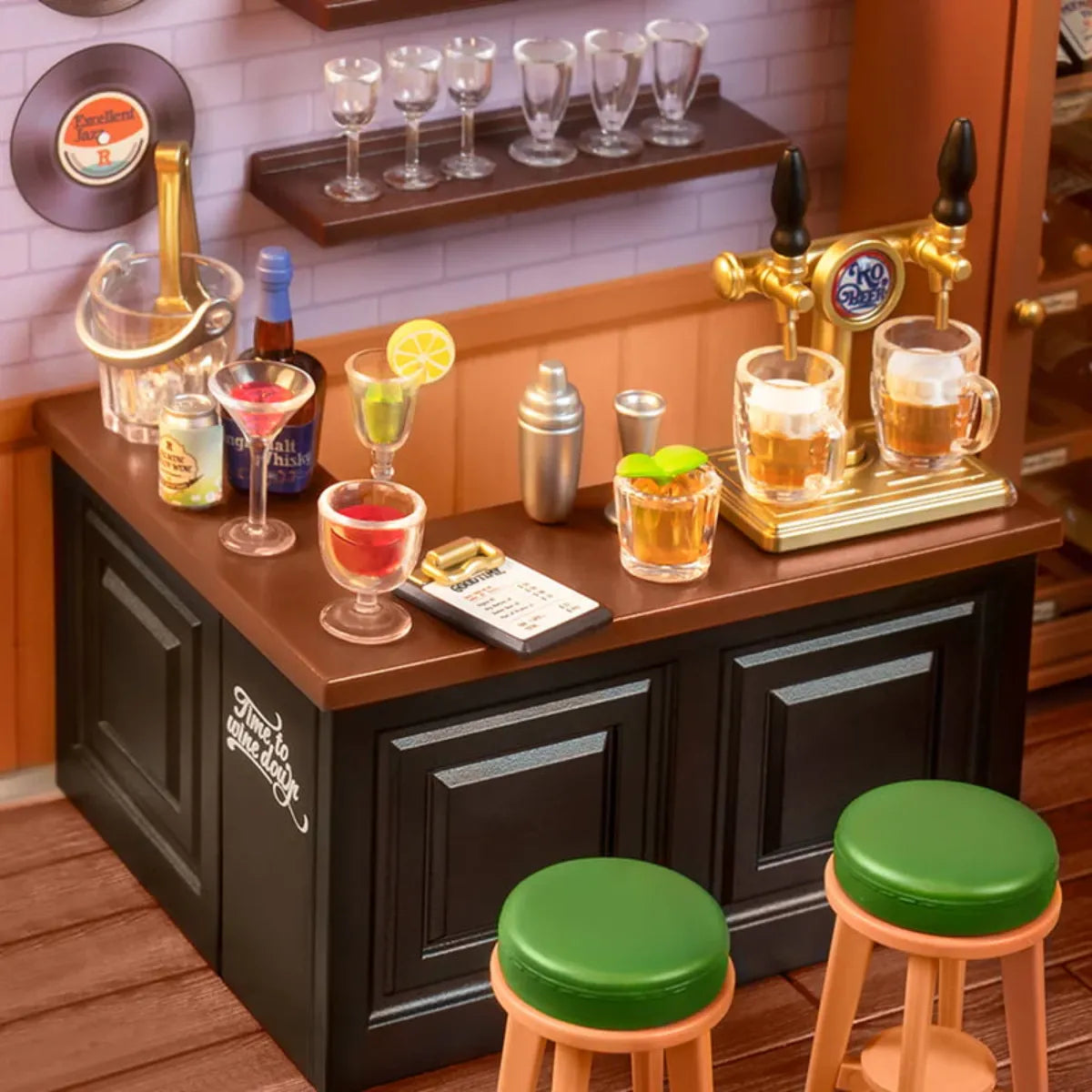 Leisurely Cheers Bar DIY Miniature House Kit