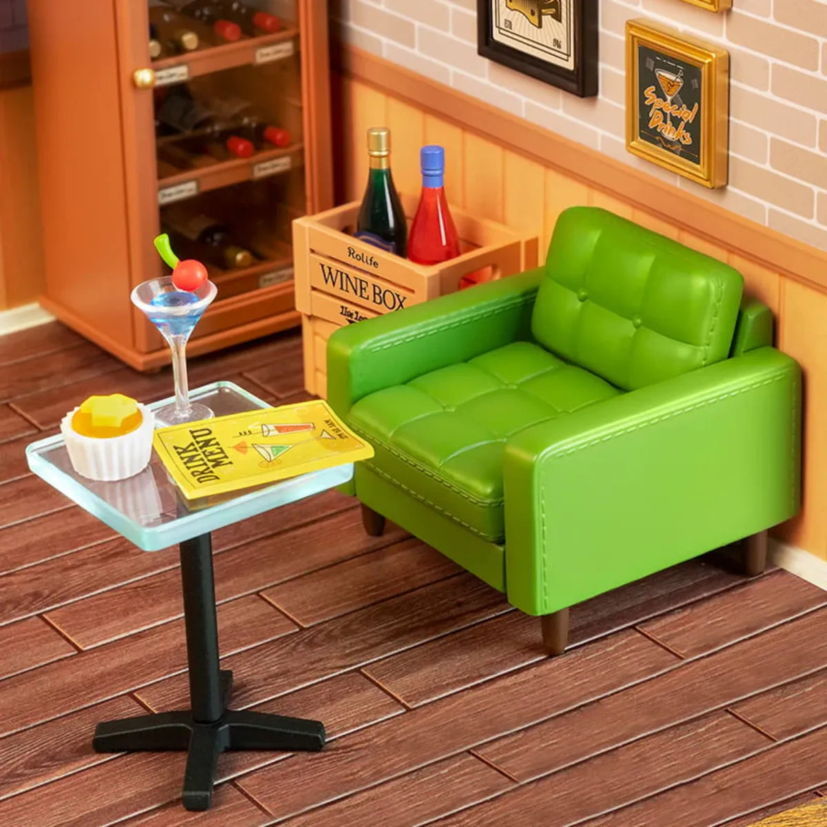 Leisurely Cheers Bar DIY Miniature House Kit