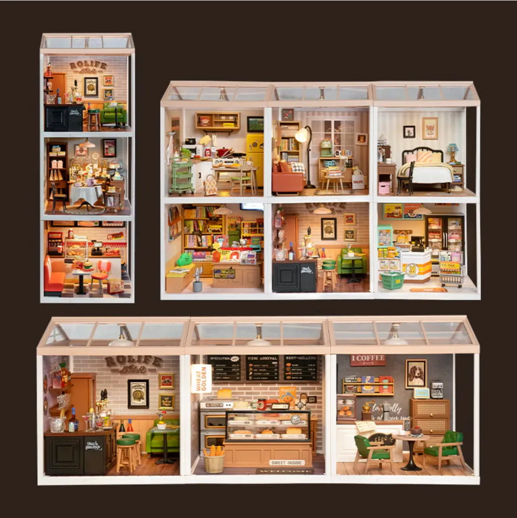 Leisurely Cheers Bar DIY Miniature House Kit
