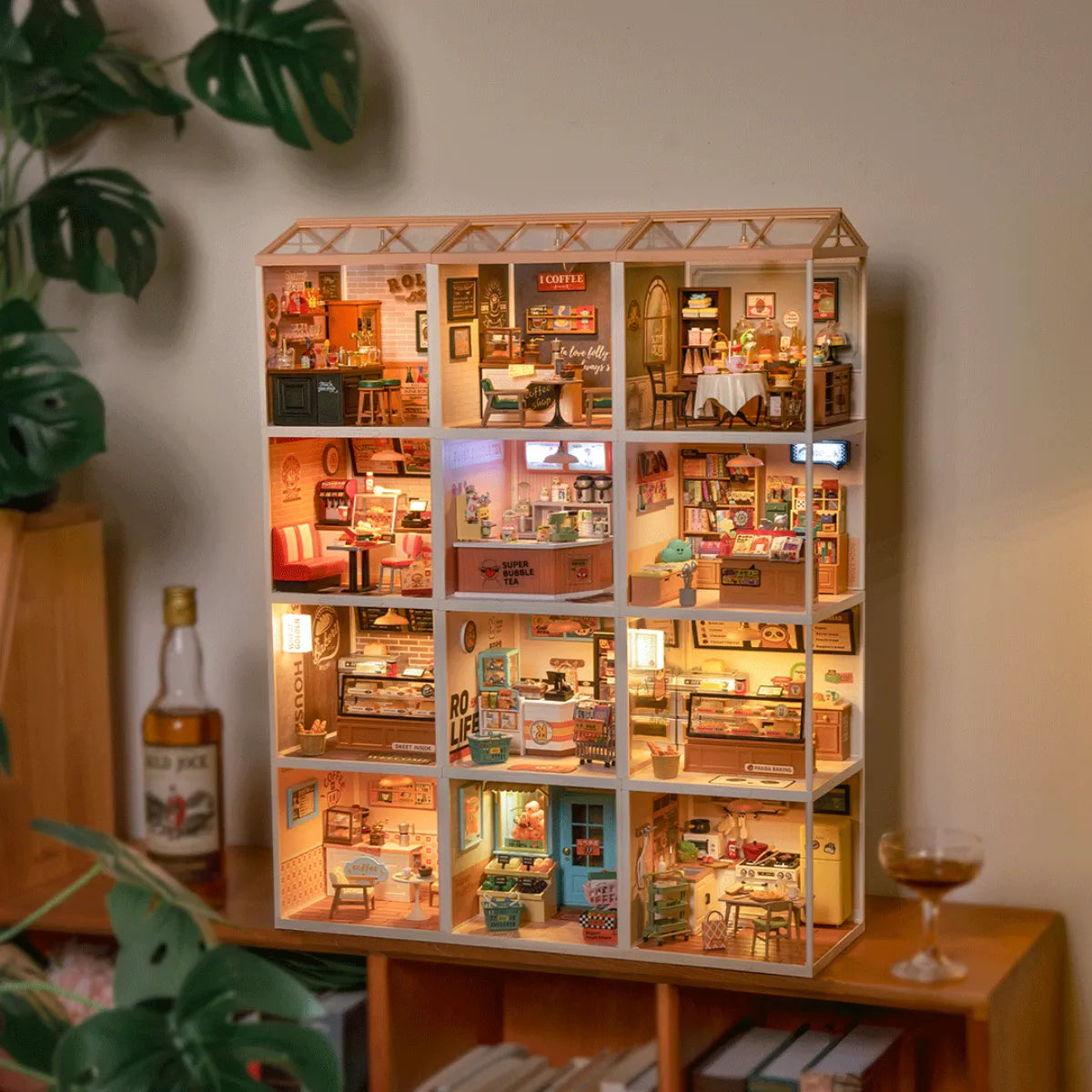 Leisurely Cheers Bar DIY Miniature House Kit