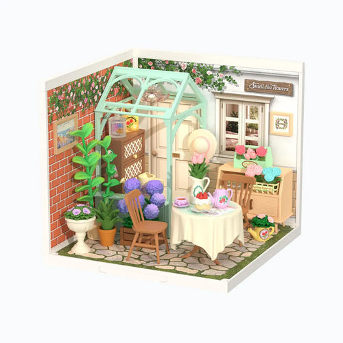 Blooming Tea Garden DIY Miniature House Kit
